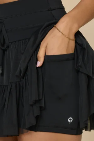 pirouette skort black 7