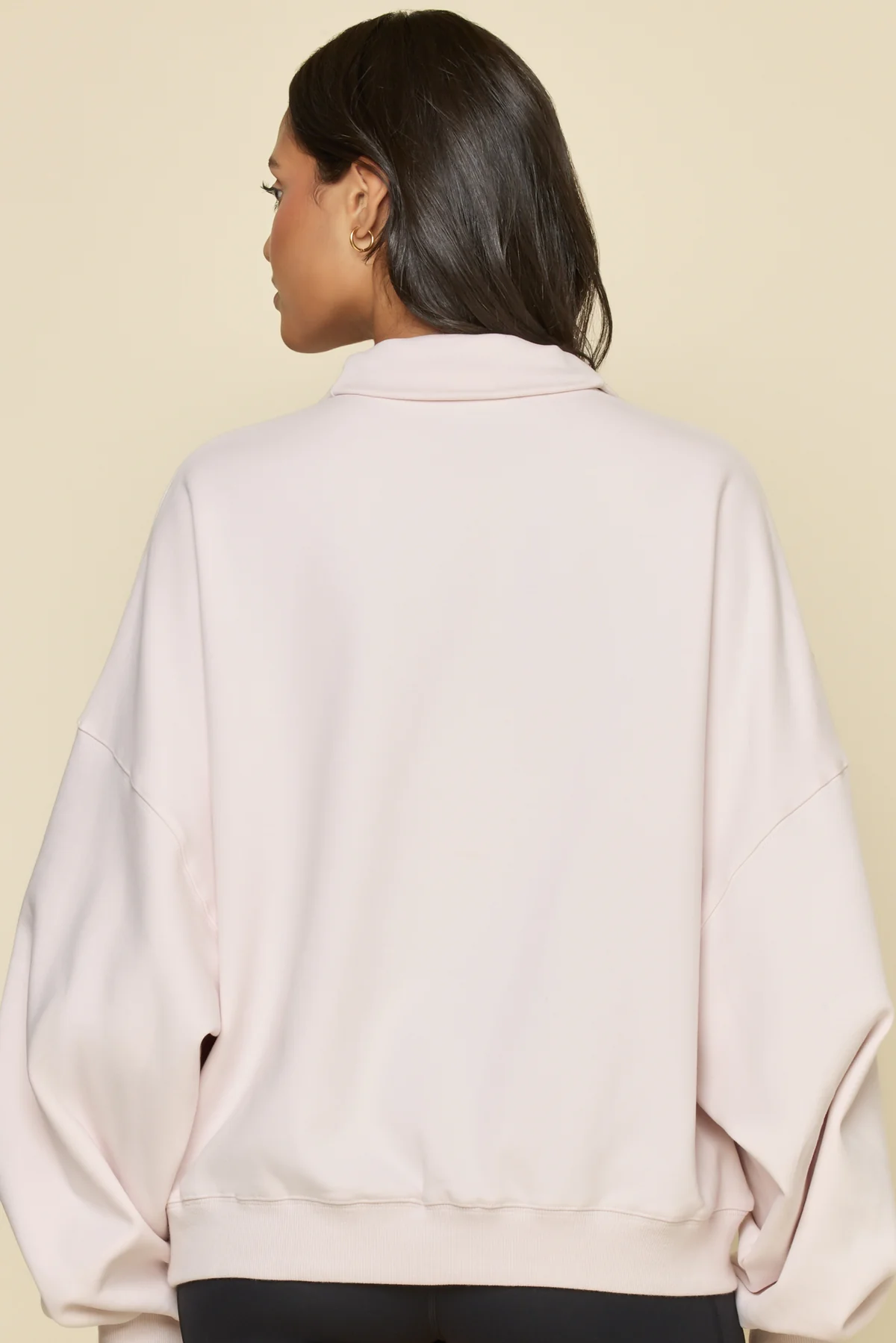 Ooey Gooey Half Zip Sweater - Pink Ice - Pilt 2